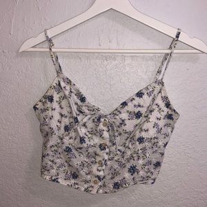 Guess Flower Button Up Top